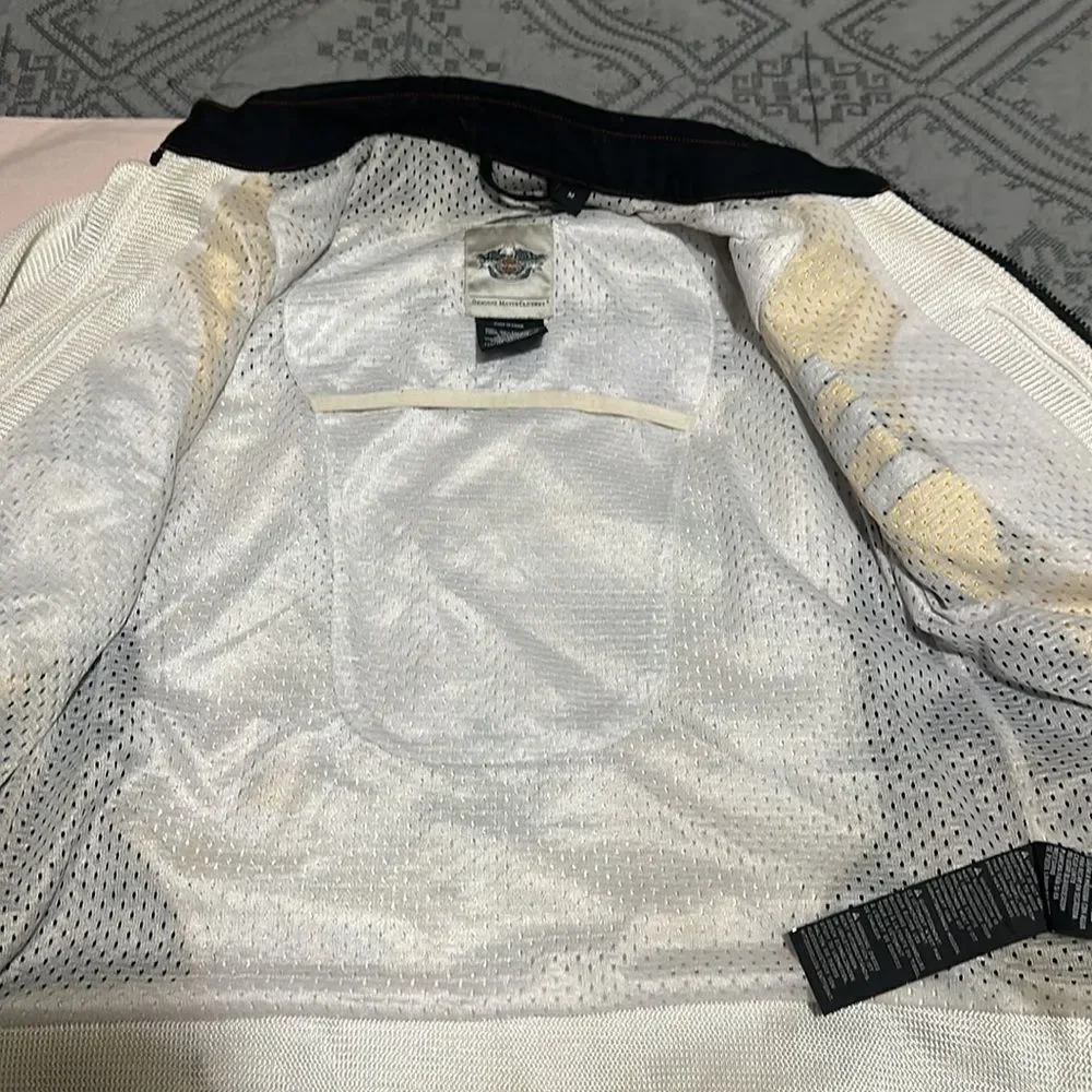 Harley Davidson Limited Edition Women’s Riding Jacket!! 19”p2p - Picture 12 of 14